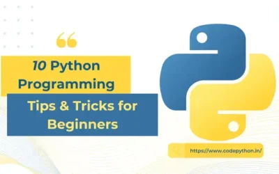 10 Python Tips & Tricks for Beginners